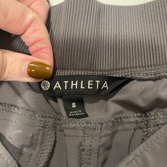 Athleta Midtown Ankle Jogger Pant Gray Size 8 - Picture 7 of 11